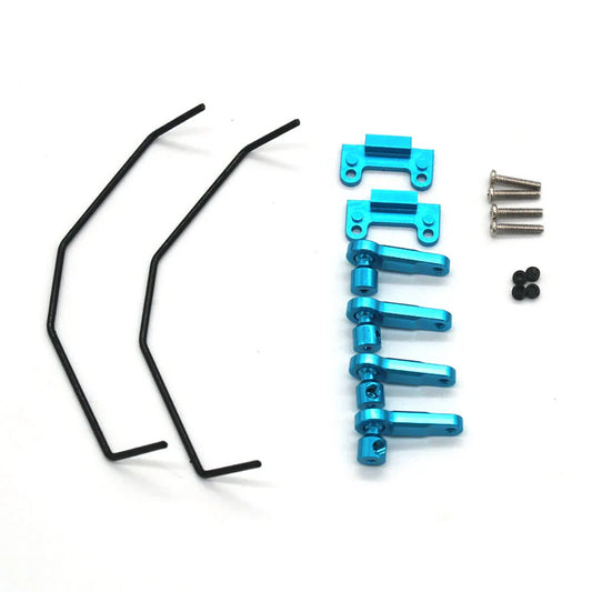 Upgraded Metal Anti Roll Bar Set for Wltoys 124008 124010 124019 144001 1/12 1/14 RC Cars Vehicles Models Spare Parts