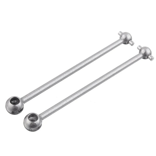 2PCS WLtoys 144001 144010 1/14 RC Car Spare Metal Universal Drive Shaft 1282 Vehicles Model Parts