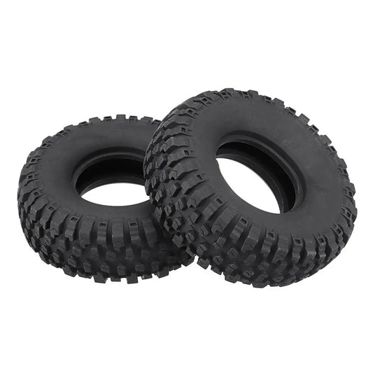 2PCS Wltoys Tires for K949 10428 10428A/B/C/A2/B2/C2 1/10 Rc Car Spare Parts K949-02