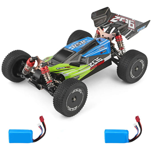 Wltoys 144001 1/14 2.4G 4WD High Speed Racing RC Car Vehicle Models 60km/h 7.4v 1500mah Two or Three Battery
