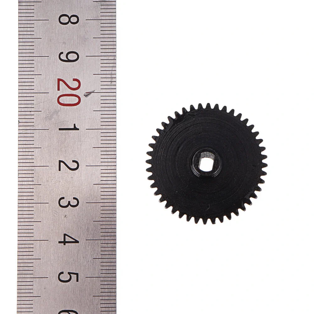 2Pcs/set Decelerate Steel Gear+Motor Gear Wltoys 144001 124018 124019 144010 124016 124017 RC Car Parts