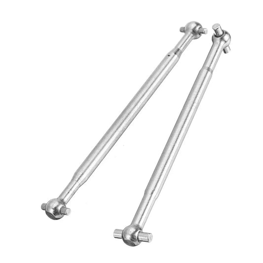 2PCS Wltoys 12402/12404/12409 1/12 RC Car Spare Metal Dog Bone Drive Shaft 0267 Vehicles Model Parts
