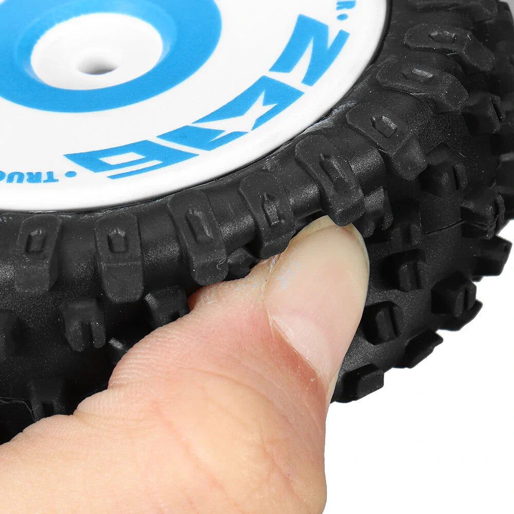 2PCS Wltoys 124017 Brushless 1/12 RC Car Spare Front/Rear Tires 2017 2018 Vehicles Model Parts