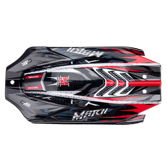 Wltoys 124010 1/12 RC Car Parts Body Shell Tail Wing Painted Vehicles Models Spare Accessories 2816/2817