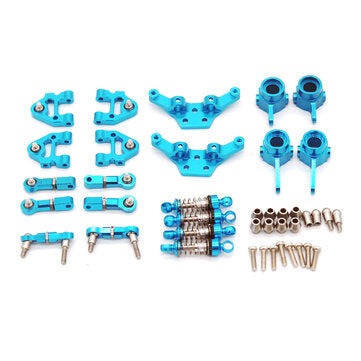 Upgraded Metal Full Metal Parts Set for Wltoys 284131 K969 K989 K979 1/28 RC Car Vehicles Model Spare Parts