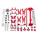 URUAV PY01 For WLtoys 1:18 A949 A959 A969 A979 K929 Upgraded Metal Parts Kit RC Vehicles Model RC Car Parts