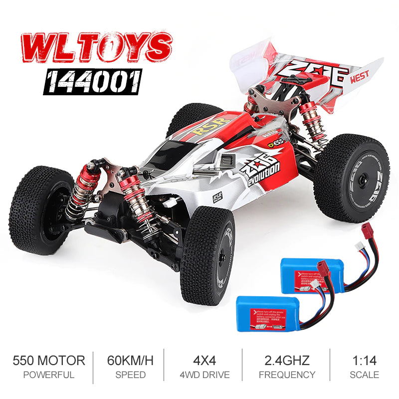 What motor is in the WLtoys 144001?