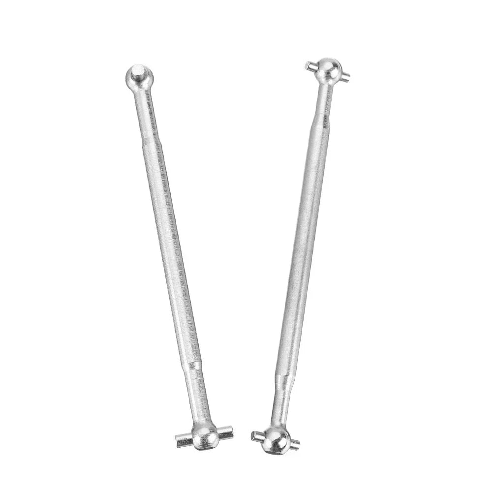 2PCS Wltoys 12402/12404/12409 1/12 RC Car Spare Metal Dog Bone Drive Shaft 0267 Vehicles Model Parts
