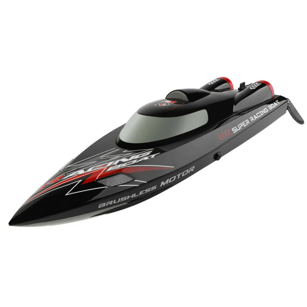Wltoys WL916 Several Battery RTR 2.4G Brushless RC Boat Fast 60km/h High Speed Vehicles LED Light Water Cooling Models Toys
