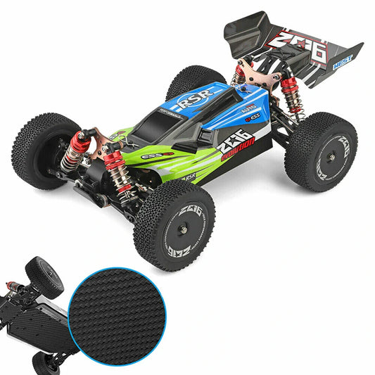 Wltoys 144012 1/14 2.4G 4WD High Speed Racing RC Car Vehicle Models Carbon Fiber Chassis 60km/h 7.4v 1500mah