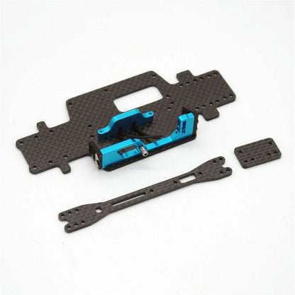 Upgraded Carbon Fiber Chassis Bottom Second Floor Plate for Wltoys 284161 284010 284131 K989 K979 K999 1/28 RC Car Vehicles Parts