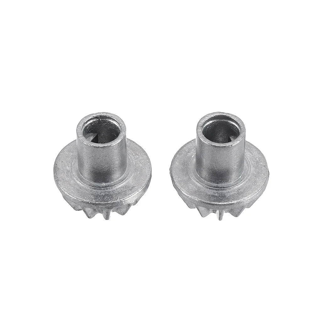 2PCS Wltoys 124016 124017 124018 124019 12429 1/12 RC Car Spare Zinc Alloy 12T Drive Gear 1154 Vehicles Model Parts