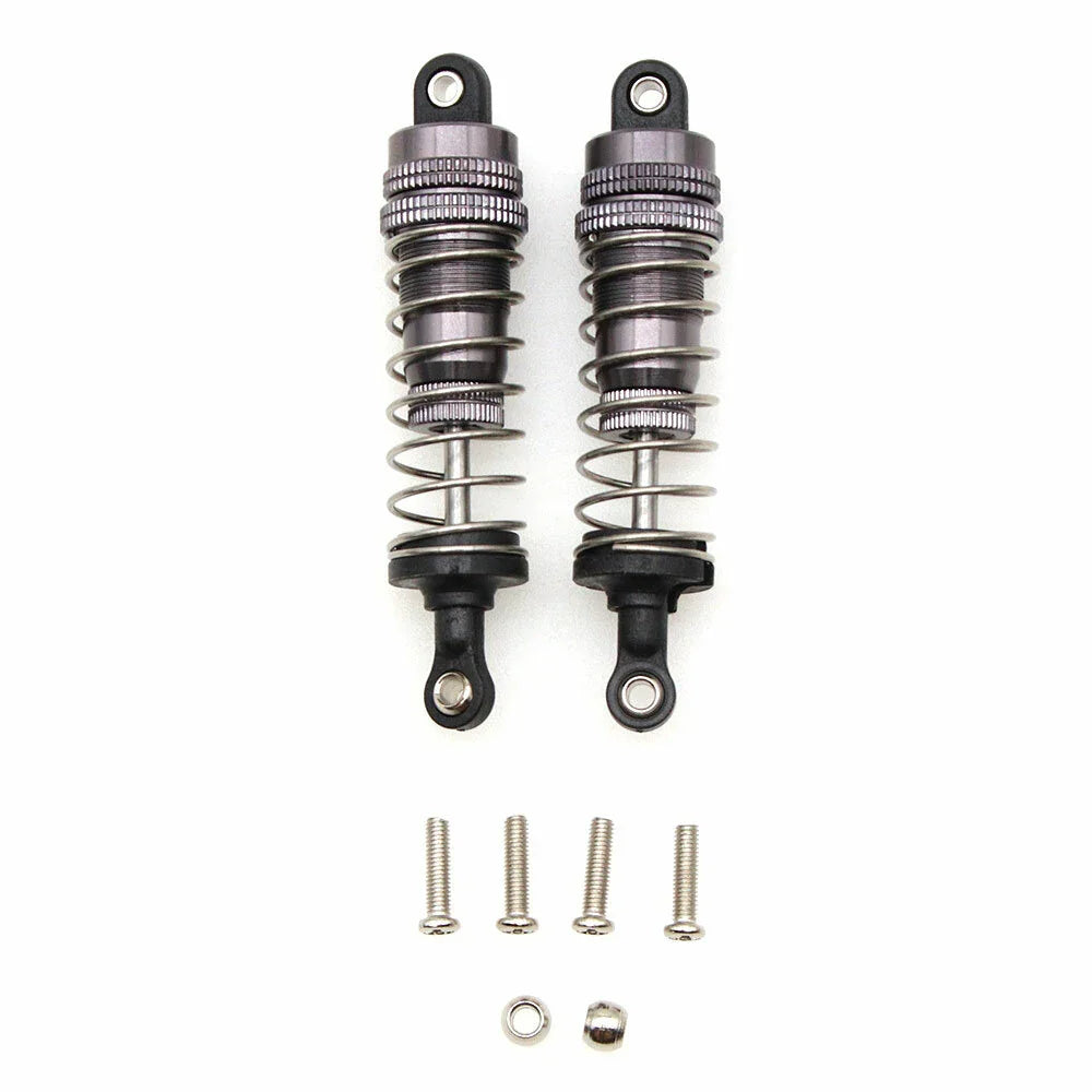 2pcs Front Rear Metal Shock Absorber For Wltoys 144001 RC Car Parts