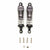2pcs Front Rear Metal Shock Absorber For Wltoys 144001 RC Car Parts