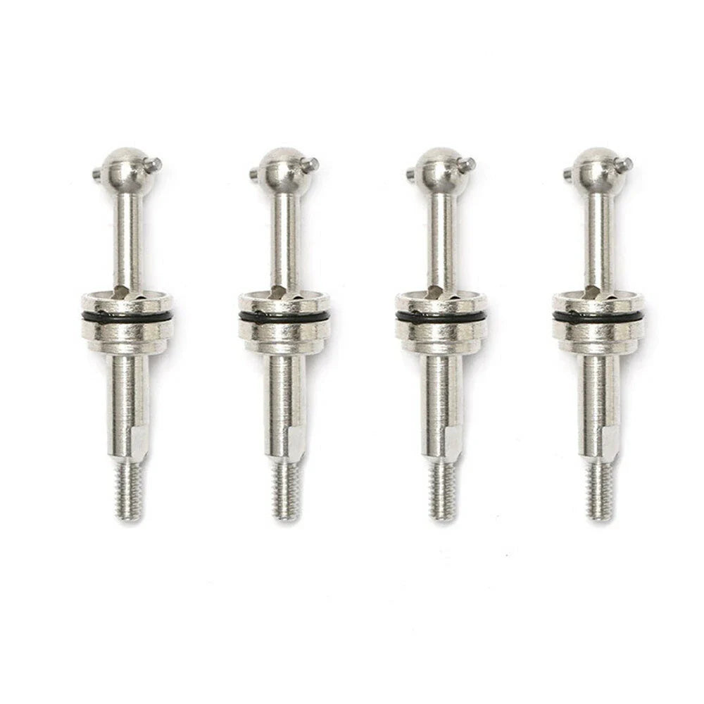 4PCS Wltoys 284131 284161 284010 K969 K979 K989 K999 P929 P939 RC 1/28 Metal Upgraded CVD Drive Shaft 25mm Car Vehicles Model Parts