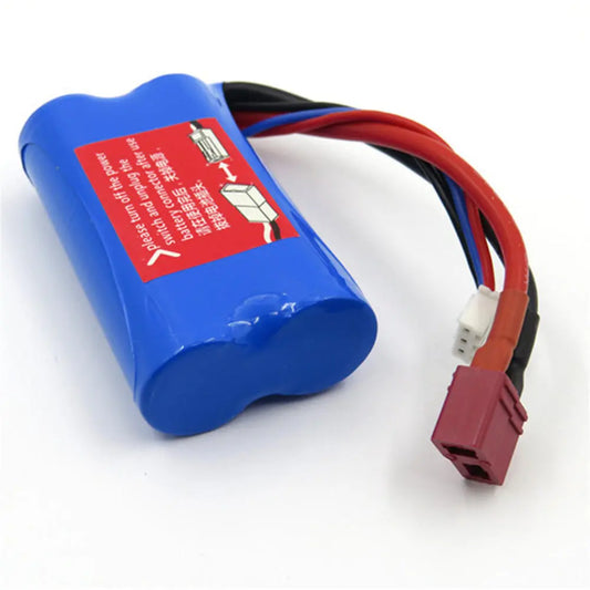 Wltoys 7.4V 1500mAh 15C 2S Li-ion Battery T Plug for 12428 12423 A939 Rc Car Parts