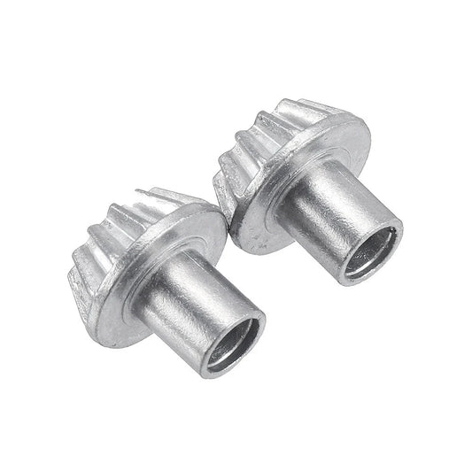 2PCS Wltoys 124016 124017 124018 124019 12429 1/12 RC Car Spare Zinc Alloy 12T Drive Gear 1154 Vehicles Model Parts