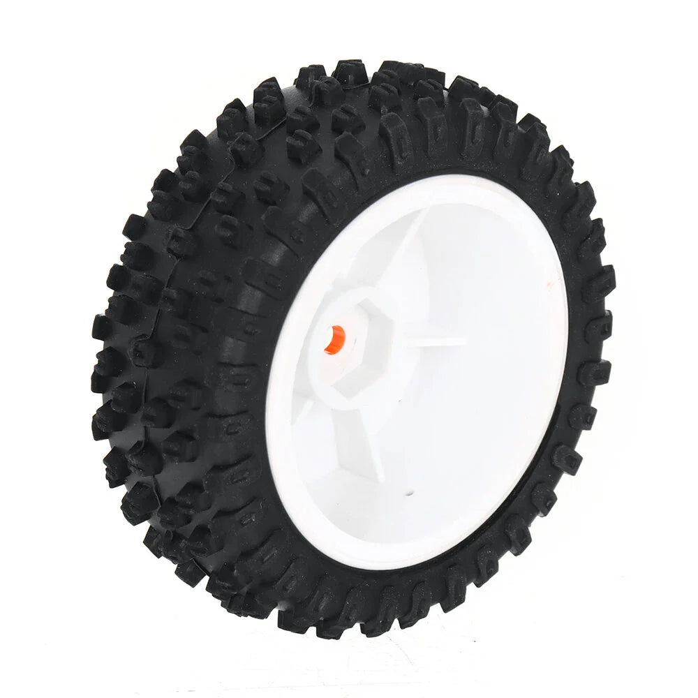 2PCS Wltoys 124010 1/12 RC Car Parts Front/Rear Tires Wheels Rims Vehicles Models Spare Accessories 2811/2812/2844/2845