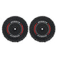 2PCS Wltoys 124010 1/12 RC Car Parts Front/Rear Tires Wheels Rims Vehicles Models Spare Accessories 2811/2812/2844/2845