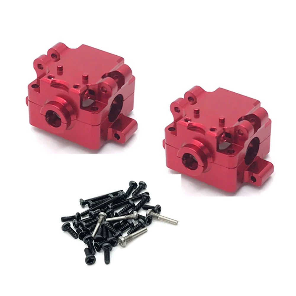 2PCS Upgraded Metal Front Rear Geabox for Wltoys 1/28 284131 K989 K979 2PCS Upgraded Metal Front Rear Geabox for Wltoys 1/28 284131 K989 K979