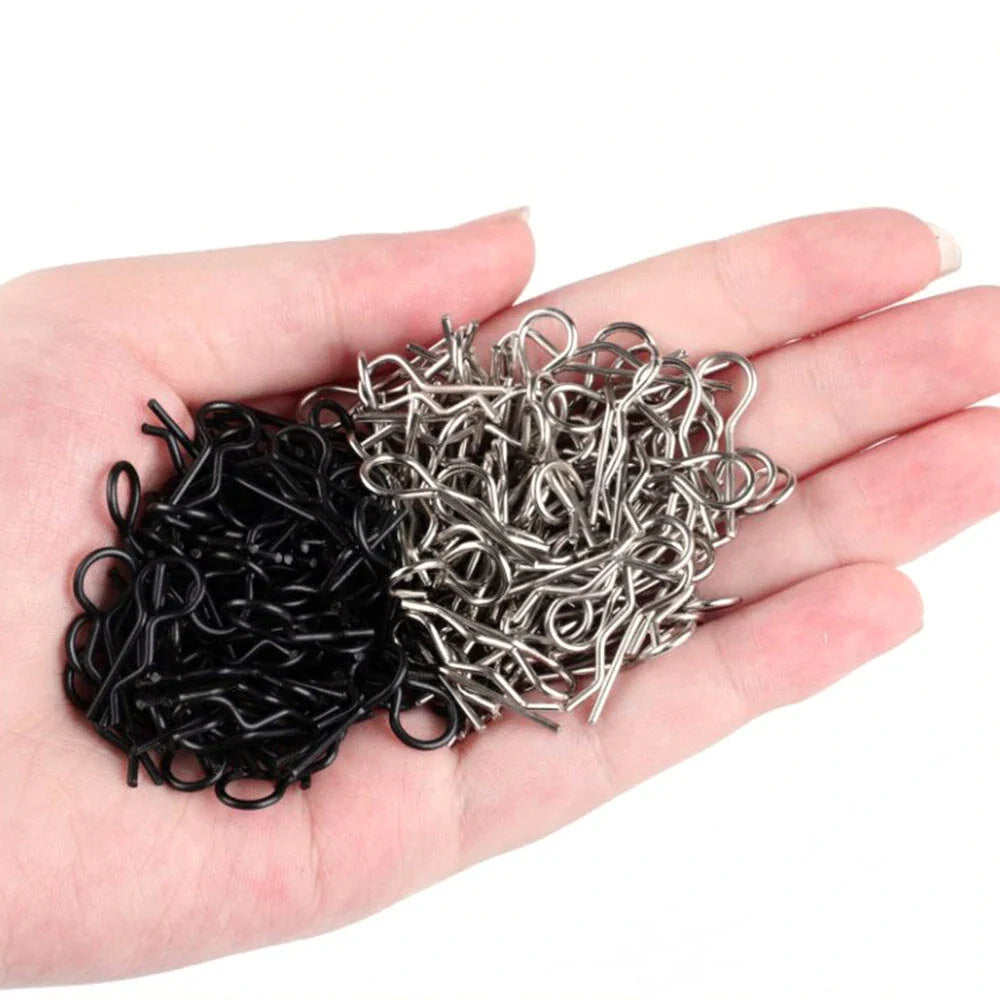 120pcs Car R Clip For 1/10 1/12 TAMIYA wltoys HSP RC Car Shell Canopy