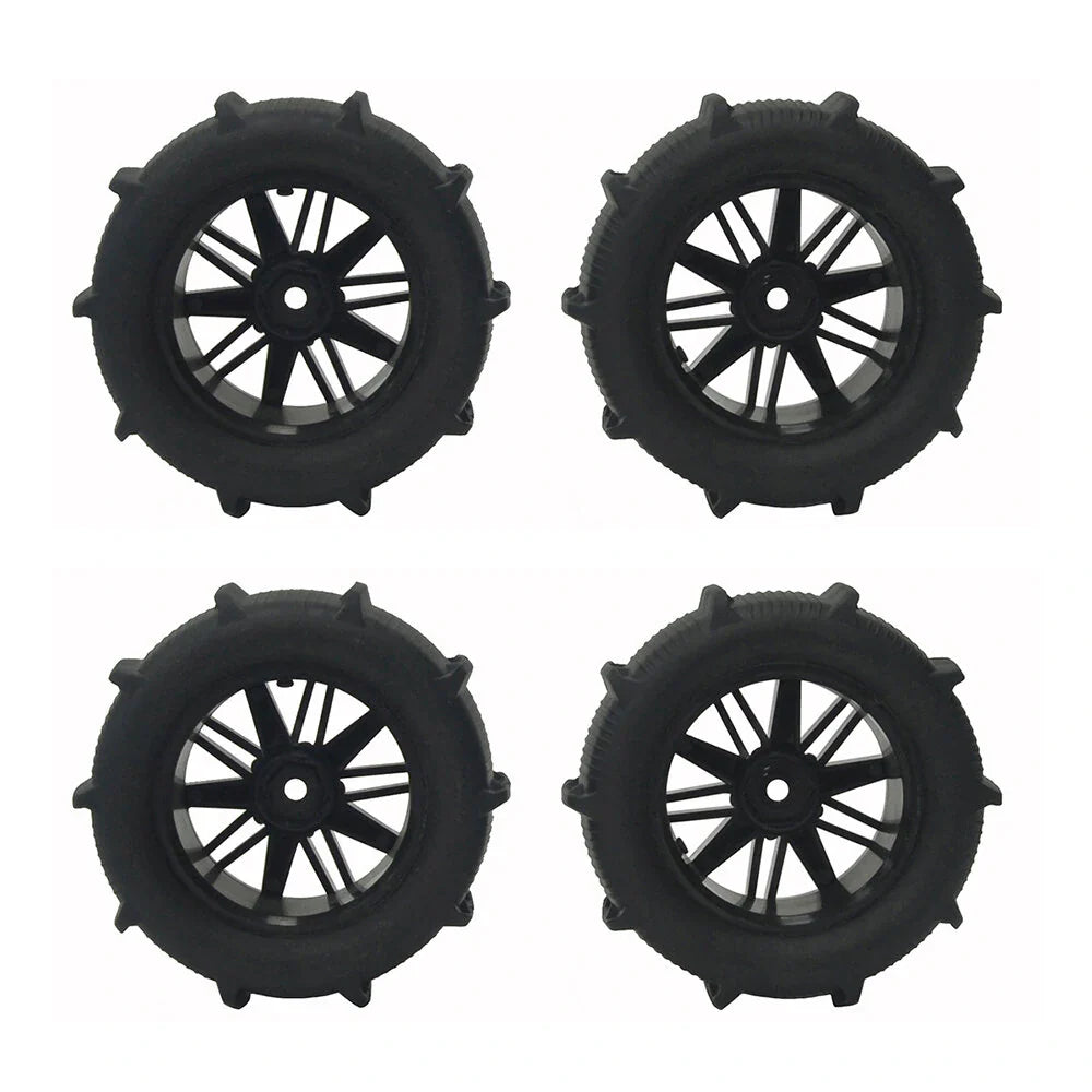 4Pcs 1/14 1/16 RC Car Tires For Wltoys 144001 124018 124019 104001 HBX 16889 SG1601 SG1602 XLF 16 Vehicle RC Crawler Off-road Parts