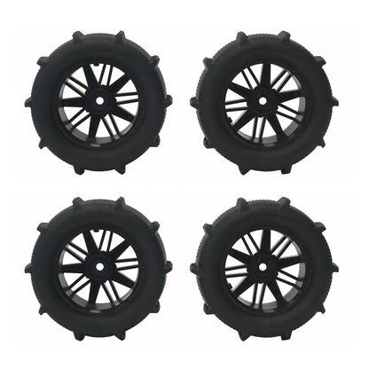 4Pcs 1/14 1/16 RC Car Tires For Wltoys 144001 124018 124019 104001 HBX 16889 SG1601 SG1602 XLF 16 Vehicle RC Crawler Off-road Parts