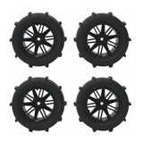 4Pcs 1/14 1/16 RC Car Tires For Wltoys 144001 124018 124019 104001 HBX 16889 SG1601 SG1602 XLF 16 Vehicle RC Crawler Off-road Parts