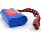 Wltoys 7.4V 1500mAh 15C 2S Li-ion Battery T Plug for 12428 12423 A939 Rc Car Parts