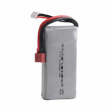 2700mAh 2S 7.4V 20C Lipo Battery T Plug for WLtoys 12428 12429  High Speed Off-Road RC Car