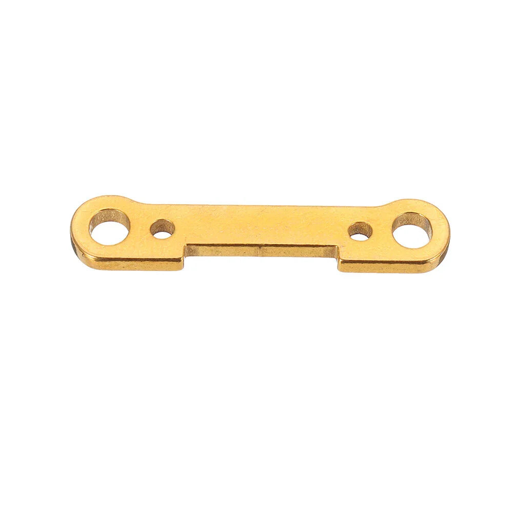 2PCS Wltoys 124017 124019 1/12 RC Car Spare Metal Front/Rear Swing Arm Reinforce Plate 1834 1835 Vehicles Model Parts
