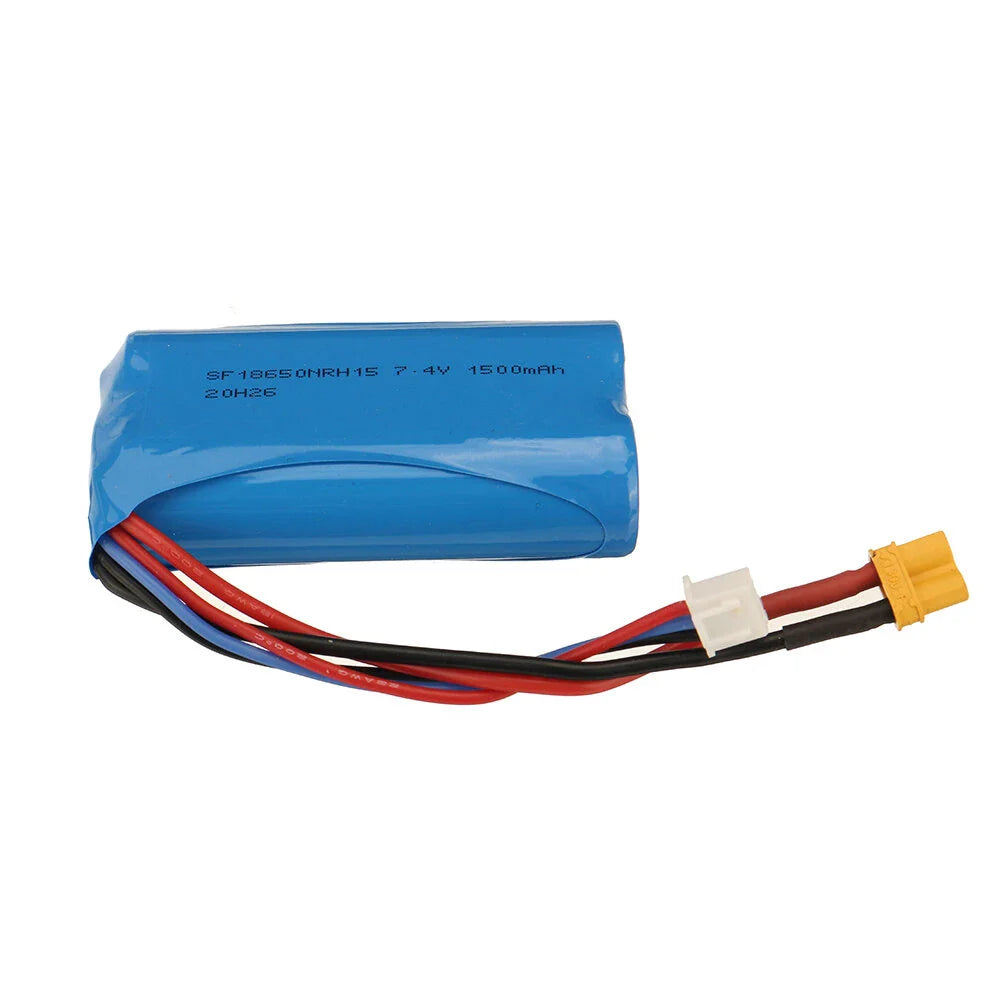 Wltoys 16800 RC Spare 7.4V 1500mAh 15C XT30 Plug Li-ion-Iron Battery 1454 Car Vehicles Model Parts