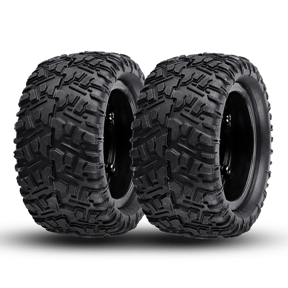 Remo P6973 Rubber RC Car Tires For 1621 1625 1631 1635 1651 1655 Wltoys 144001 124018 124019 SG 1601 HBX 16889 RC Vehicle Models