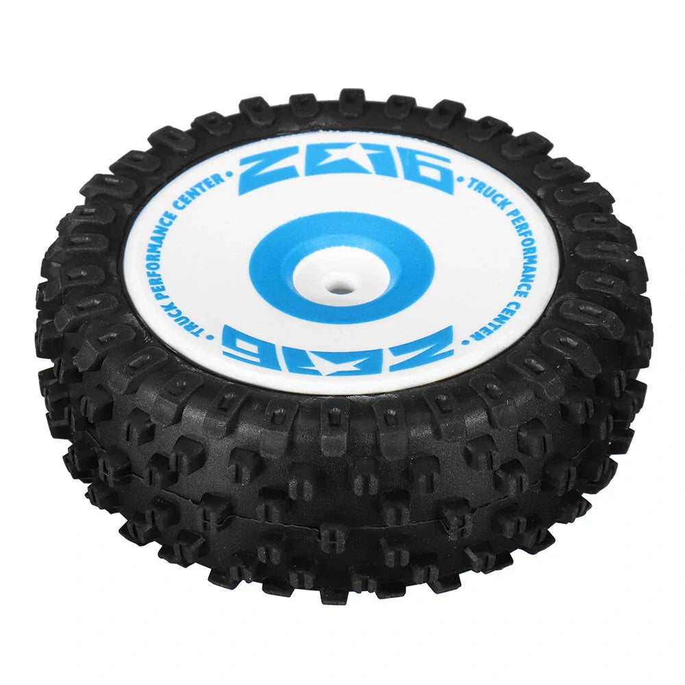 2PCS Wltoys 124017 Brushless 1/12 RC Car Spare Front/Rear Tires 2017 2018 Vehicles Model Parts