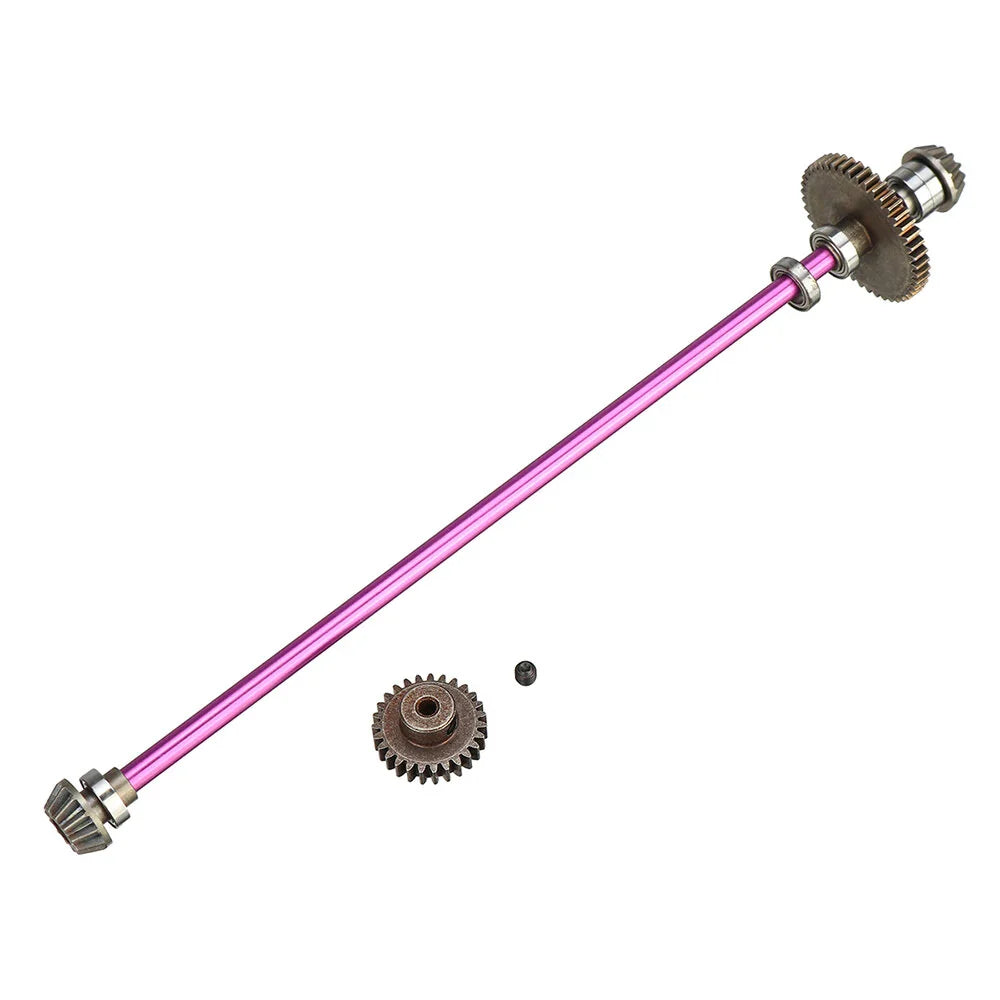 Wltoys 124018 124019 1/12 RC Car Upgraded All Metal Center Drive Shaft Vehicles Model Spare Parts