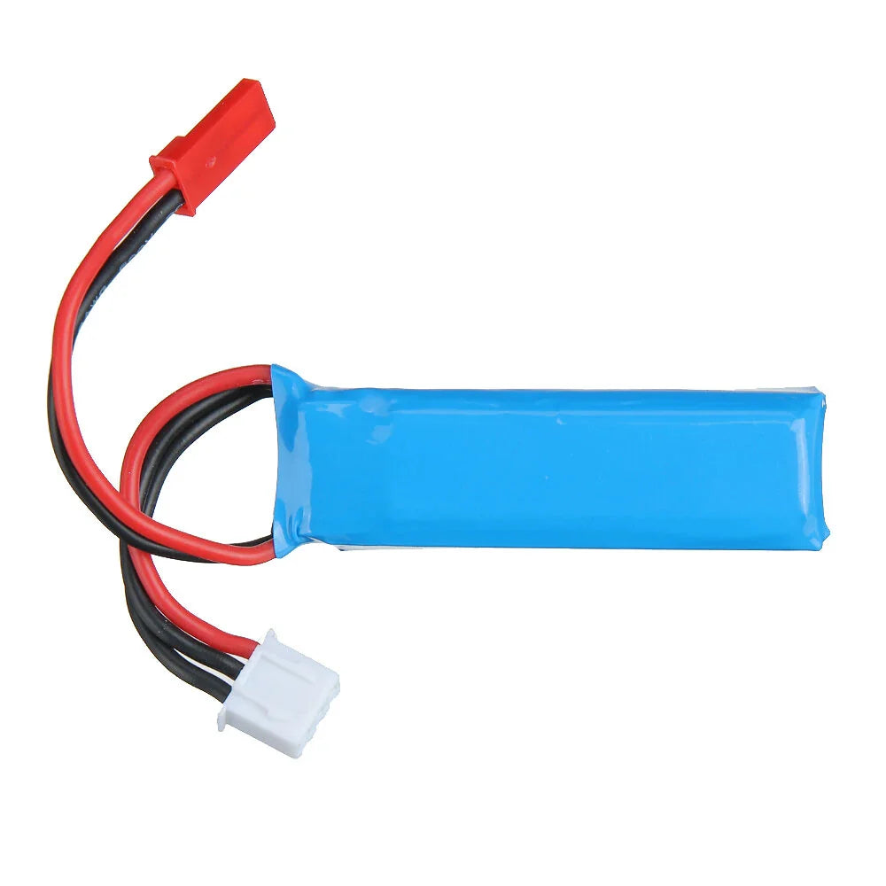 7.4V 400mAh 20C 2S LiPo Battery JST Plug for Wltoys P929 P939 K979 K989 K999 K969 RC Car