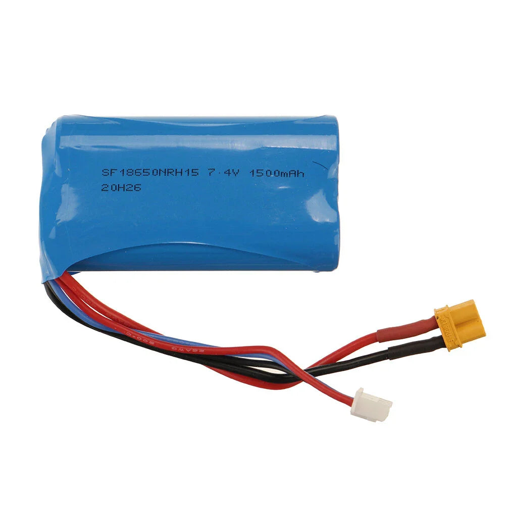 Wltoys 16800 RC Spare 7.4V 1500mAh 15C XT30 Plug Li-ion-Iron Battery 1454 Car Vehicles Model Parts