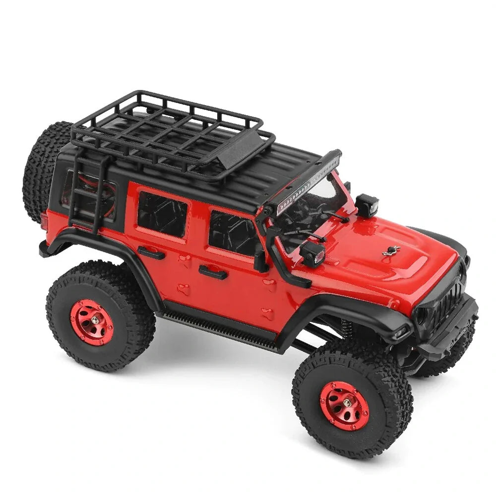 Wltoys 2428 RTR 1/24 2.4G 4WD RC Car Rock Crawler Off-Road Climbing Truck LED Light Vehicles Models Toys