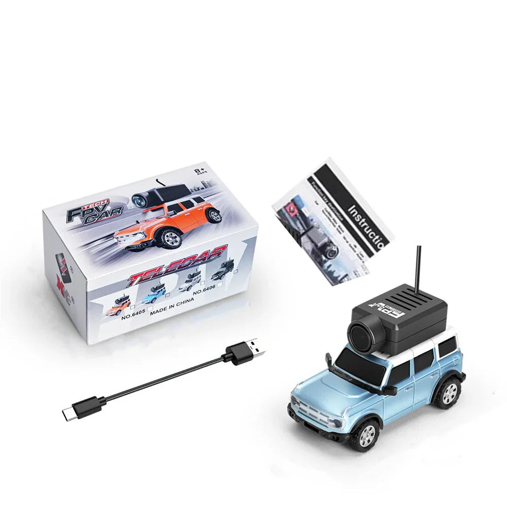 Wltoys 6405 6405-C 1/64 2.4G FPV RC Car Wifi Camera Photos Videos VR App Control Built In Gyro Drift Desktop Micro 3 Speed On-Road Mini Full Proportional Vehicles Models Toys