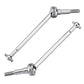 2PCS Wltoys 98mm Metal Front Universal Drive Shaft for K949 10428 1/10 Rc Car Parts K949-60
