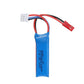 Wltoys 284161 284010 284131 K989-60 Original 7.4v 400mAh 20C 2S JST Plug Li-ion Battery for K969 K989 1/28 RC Car