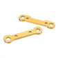 2PCS Wltoys 124017 124019 1/12 RC Car Spare Metal Front/Rear Swing Arm Reinforce Plate 1834 1835 Vehicles Model Parts