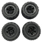 4PCS Upgraded Tires Wheels for Wltoys 144010 MJX 16208 16209 16210 SCY MNRC MN128 1/12 1/14 1/16 Monster Truck RC Cars Vehicles Models Spare Parts