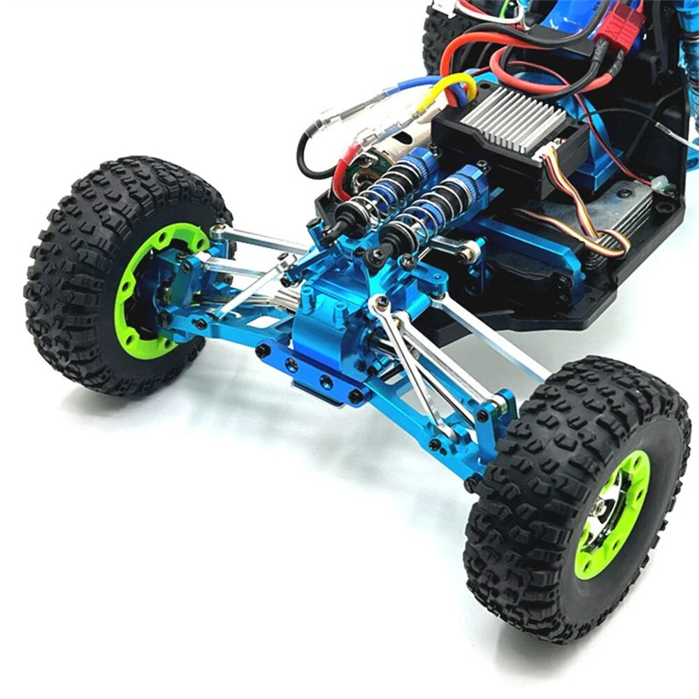 Upgraded Metal Parts Front Gearbox Kit for Wltoys 1/12 124006 12423 12427 12428 12429 RC Car Vehicle Models Accessories Parts