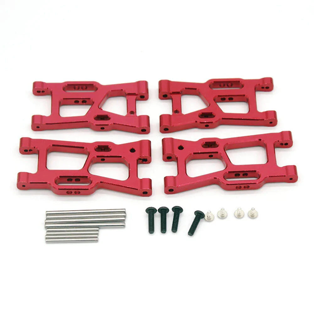 Upgraded Metal Front Rear Lower Suspension Arm for Wltoys 124008 124010 144001 1/12 1/14 RC Cars Vehicles Models Spare Parts