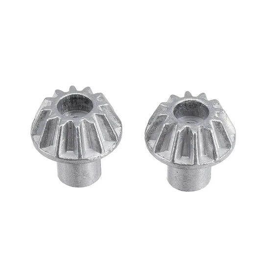 2PCS Wltoys 124016 124017 124018 124019 12429 1/12 RC Car Spare Zinc Alloy 12T Drive Gear 1154 Vehicles Model Parts