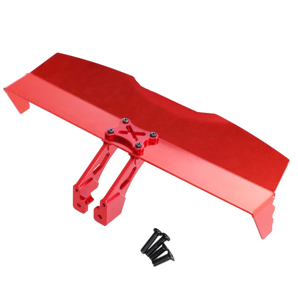 Upgraded Metal Tail Wing for Wltoys 124016 124017 124018 124019 144001 1/12 1/14 RC Cars Vehicles Models Spare Parts Accessories