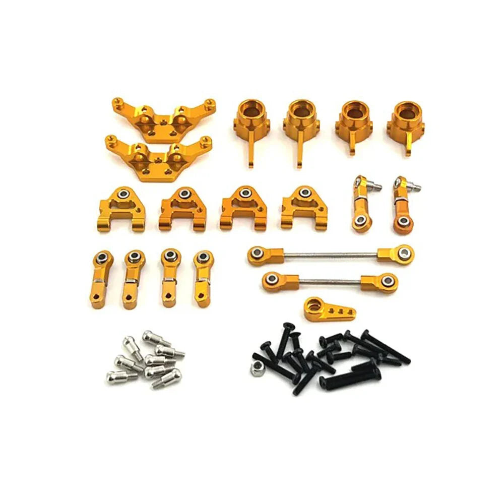 Upgraded Metal Parts Kit for Wltoys 284161 284131 284010 284131 K989 k979 K969 P929 P939 1/28 RC Cars Vehicles Models Accessories Set