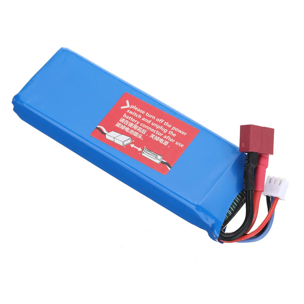 Wltoys 7.4V 2200mAh 25C 2S T Plug Lipo Battery K949-78 for 124016 124017 124018 124019 144001 144010 10428 10428A/B/C/A2/B2/C2 K949 RC Car Parts