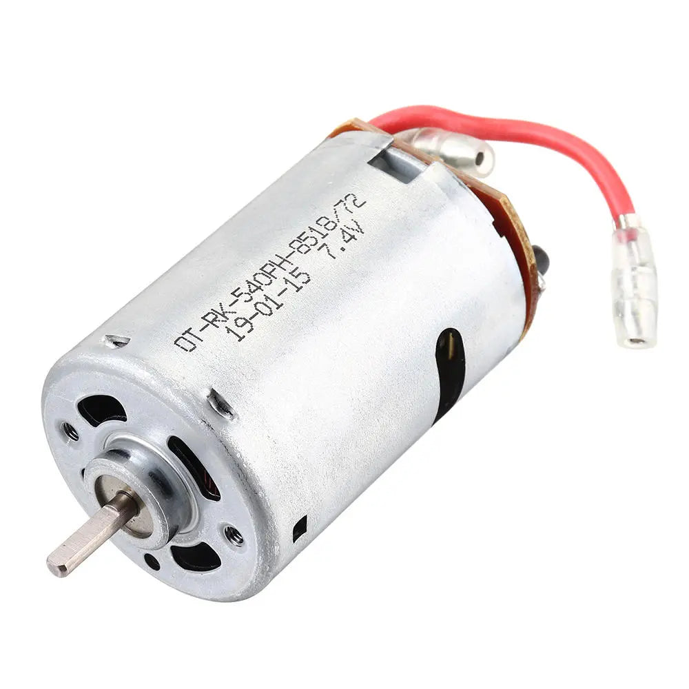Wltoys 7.4v 540 RC Car Motor For 12429 1/12 4WD High Speed Vehicle Models Parts